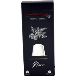 Spetema Nero кафе капсули съвместими с Nespresso, 10 бр. х 5 г (50 г)