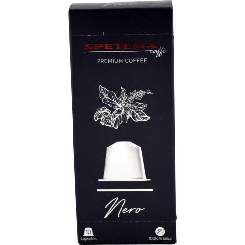 Spetema Nero кафе капсули съвместими с Nespresso, 10 бр. х 5 г (50 г)