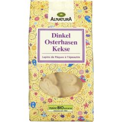 Alnatura бисквити от спелта във форма на великденски зайчета (150 г)