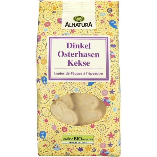 Alnatura бисквити от спелта във форма на великденски зайчета (150 г)