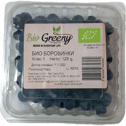 Bio Greeny био боровинки (125 г)