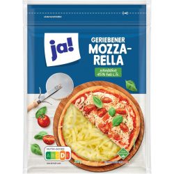 Ja! настъргана моцарела (250 г)