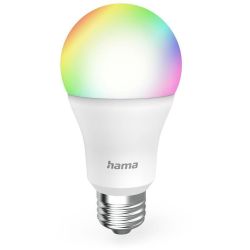 Hama Smart WLAN LED крушка, E27, Matter, 9 W, RGBW (1 бр.)