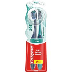 Colgate 360 Deep Clean четка за зъби (2 бр.)