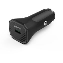 Hama Eco зарядно за кола, USB-C, 25 W, черно (1 бр.)