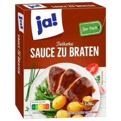 Ja! деликатесен сос за печено, 3 бр. х 20 г (60 г)