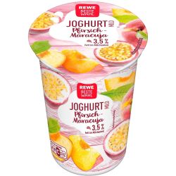 REWE плодов йогурт с манго, банан или праскова и маракуя 3.5% (250 г)