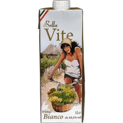 Bella Vite трапезно бяло вино 10.5% (1 л)