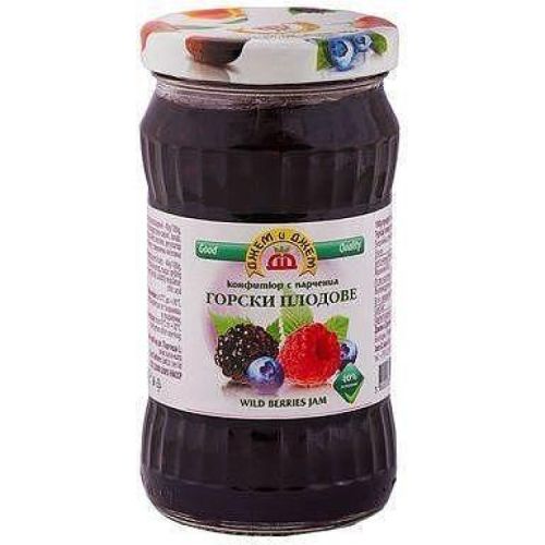 Джем и Джем конфитюр с парчета горски плодове (360 г)