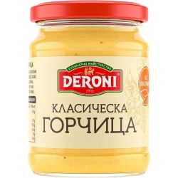 Deroni класическа люта горчица (200 г)