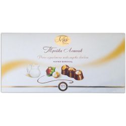 Milete шоколадови бонбони Тройка лешник с млечен шоколад (155 г)