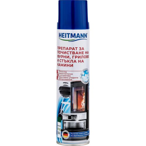 Heitmann почистващ препарат за фурни, скари, барбекю, камини (500 мл)