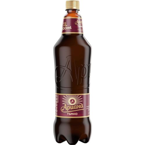 Ариана тъмна бира в пластмасова бутилка (1.2 л)