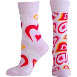 Happy Foottopia чорапи сърца, 80% памук, размер 35-38 (1 бр.)