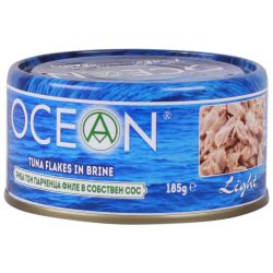 Ocean риба тон парченца филе в собствен сос (185 г)