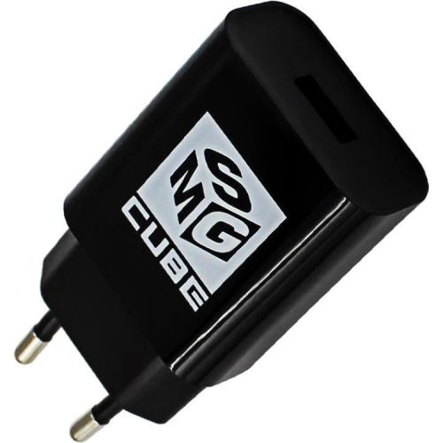 MSG Cube QC адаптер, 220V, 1 USB, черен (1 бр.)