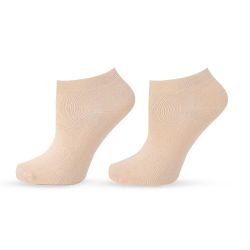 Happy Foottopia чорапи къс конч, бамбук, бежово, размер 39 - 42 (1 бр.)