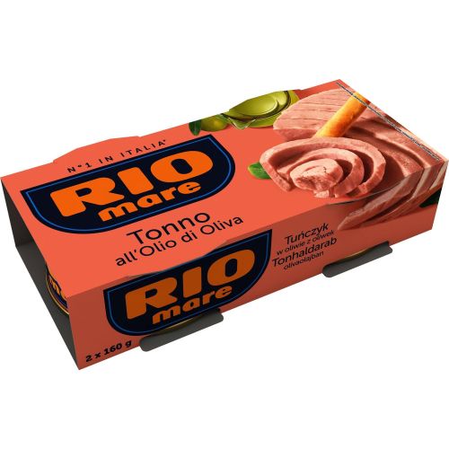 Rio Mare риба тон в зехтин, 2 бр. х 160 г (320 г)