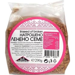 Бизнес къща ленено семе, натрошено (200 г)