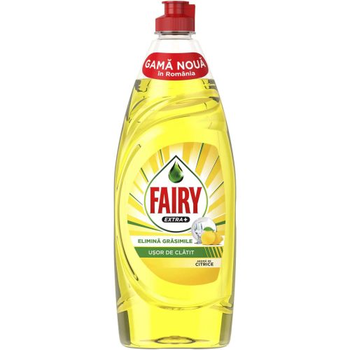 Fairy Extra Plus препарат за съдове цитрус (650 мл)
