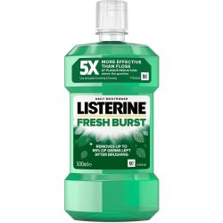 Listerine Fresh Burst вода за уста (500 мл)