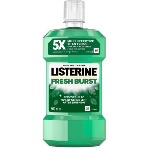 Listerine Fresh Burst вода за уста (500 мл)