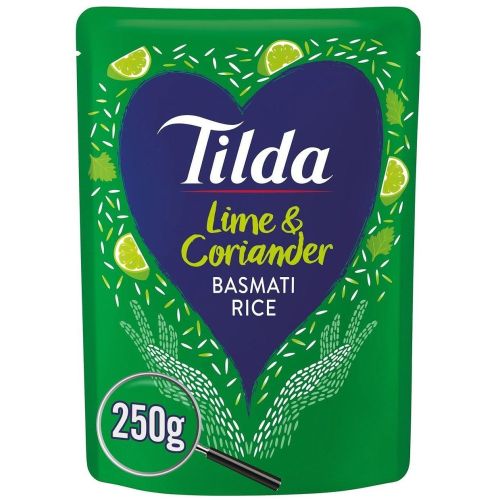 Tilda ориз басмати на пара лайм и кориандър (250 г)