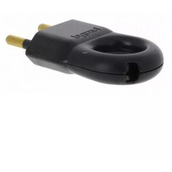 Legrand щепсел черен, 2P 6A 250V (1 бр.)