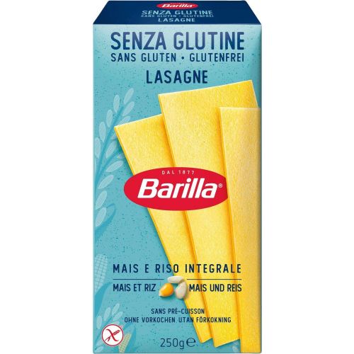 Barilla кори за лазаня, без глутен (250 г)