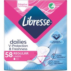Libresse Dailies Fresh & Protect (58 бр.)