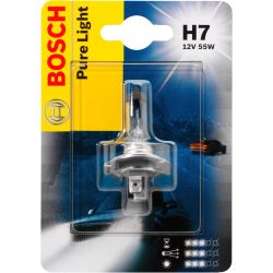 Bosch Pure Light H7 халогенна крушка за автомобил (1 бр.)