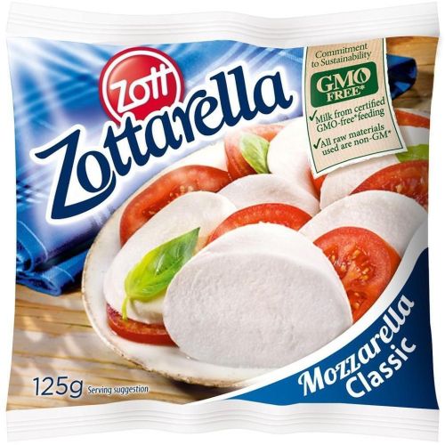 Zott Zottarella сирене моцарела класик (125 г)