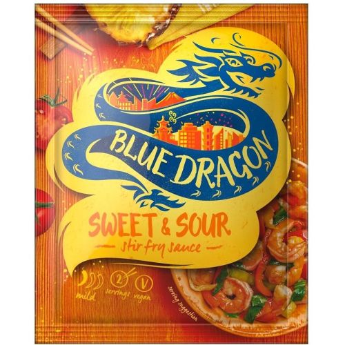 Blue Dragon сладко-кисел сос за готвене (120 г)