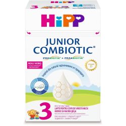 Hipp Junior Combiotic адаптирано мляко за малки деца 3, 1+ години (500 г)