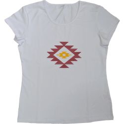 Yanev Sport Fashion дамска тениска с шевица, бяла, размер XXL