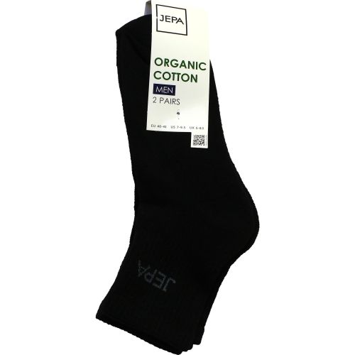 Jepa Athletic мъжки чорапи, черни 40-43 (2 бр.)