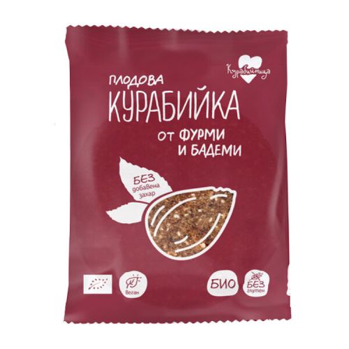 Курабийница био курабийка с фурми и бадеми (40 г)