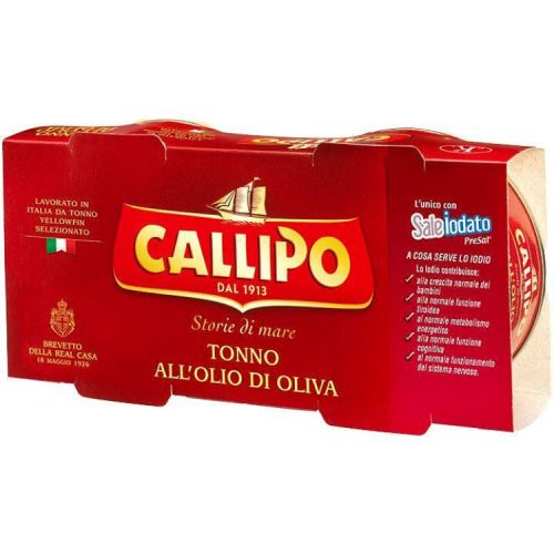 Callipo риба тон в маслиново масло, 2 бр. х 160 г (320 г)