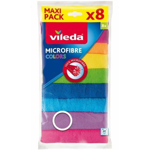 Vileda Colors микрофибърни кърпи (8 бр.)
