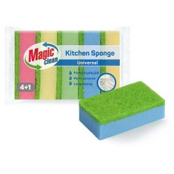 Magic Clean домакинска гъба за почистване, 5 бр., 11 х 7 х 3.2 см (1 бр.)