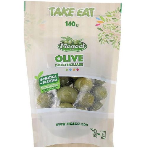 Ficacci Take Eat сладки сицилиански маслини (140 г)