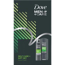 Dove Men +Care Extra Fresh комплект душ гел 250 мл, дезодорант спрей 150 мл (1 бр.)