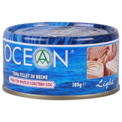 Ocean риба тон филе в собствен сос (185 г)