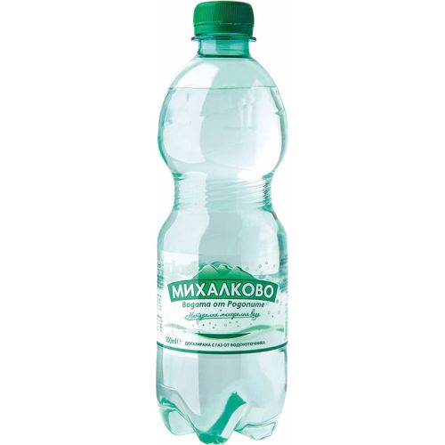 Михалково естествено газирана вода (500 мл)