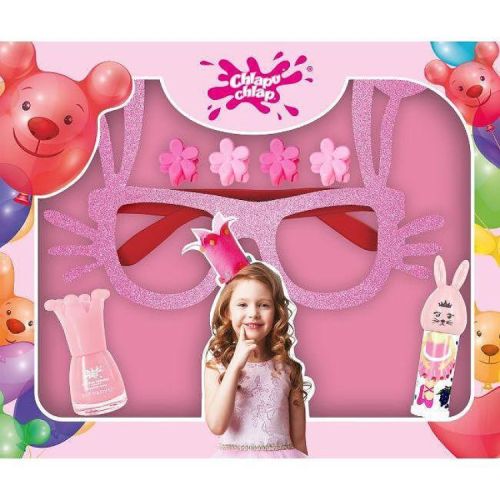 Chlapu Chlap комплект с очила, 1 лак, 1 гланц, 4 шнолички (1 бр.)