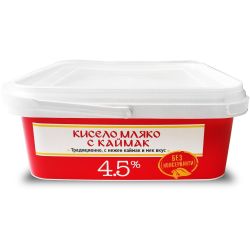 Маджаров краве кисело мляко с каймак в кутия 4.5% (1050 г)