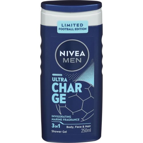 Nivea Men Ultra Charge душ гел (250 мл)