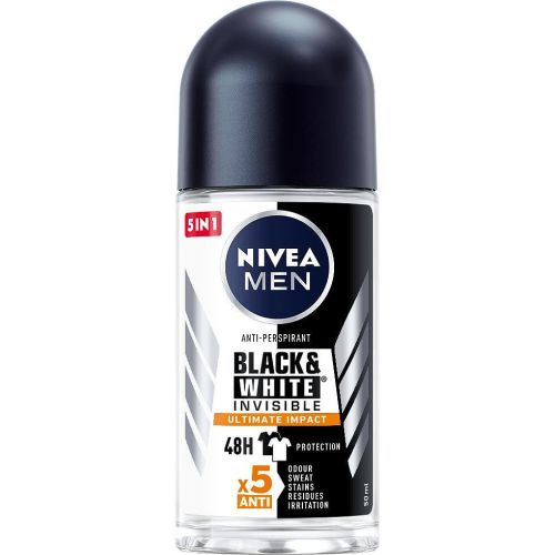 Nivea Men рол он Invisible On Black & White (50 мл)
