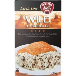 Krina Exotic Line ориз див и бланширан (500 г)