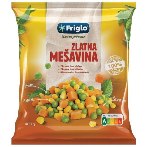 Friglo златен микс, замразен (400 г)